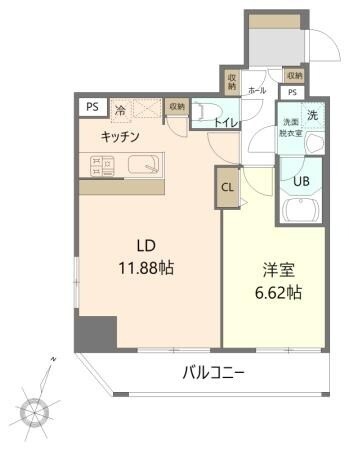 HOPE CITY秋葉原の物件間取画像