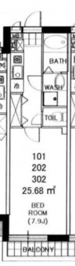 セルピエンテⅡの物件間取画像