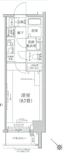 アイルプレミアム東向島の物件間取画像