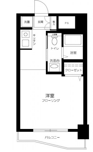 ラミアール三ノ輪駅前の物件間取画像