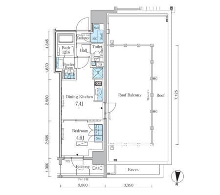 パークアクシス日本橋本町の物件間取画像