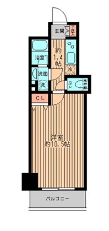 御茶ノ水駅 徒歩8分 8階の物件間取画像