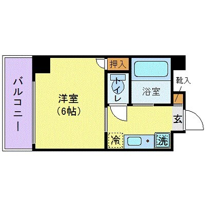 墨東ハイムの物件間取画像