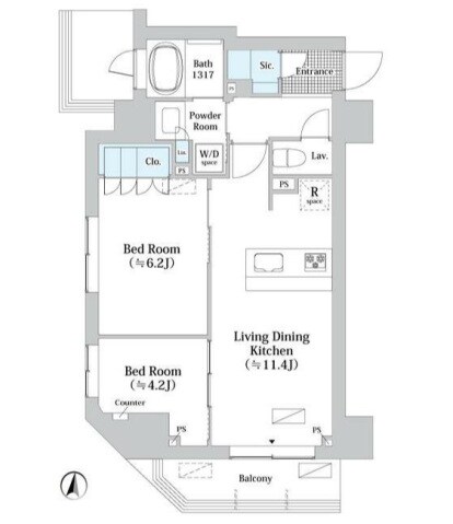 ＪＰ　ｎｏｉｅ　錦糸町の物件間取画像