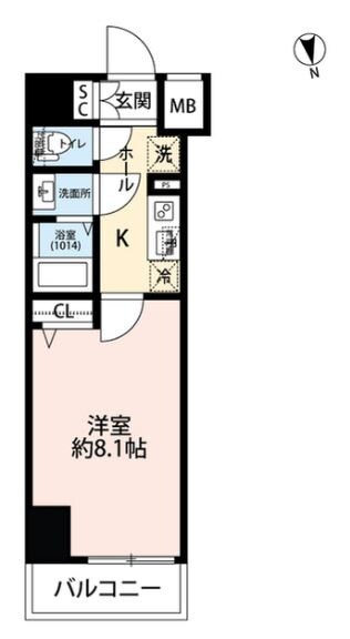 プレール・ドゥーク東向島の物件間取画像