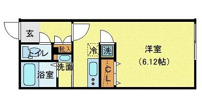 MODULOR白山Ⅱの物件間取画像