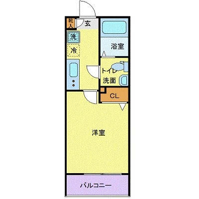 CITY SPIRE西新宿の物件間取画像