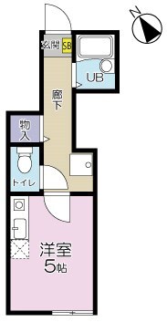 根津駅 徒歩6分 1階の物件間取画像