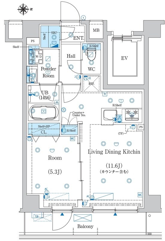 両国駅 徒歩8分 2階の物件間取画像