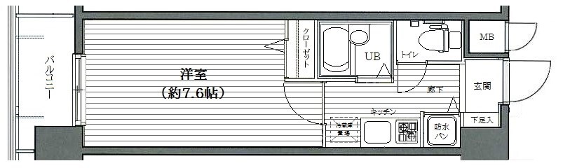 茗荷谷駅 徒歩6分 4階の物件間取画像