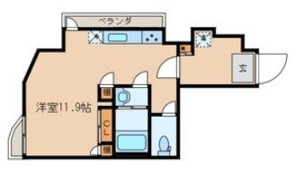 Crest本郷の物件間取画像