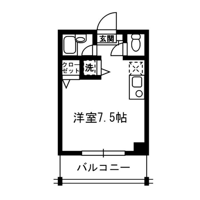 笹塚駅 徒歩3分 4階の物件間取画像