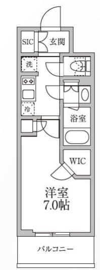 新御徒町駅 徒歩2分 5階の物件間取画像