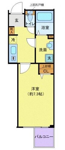 クレヴィスタ赤羽の物件間取画像