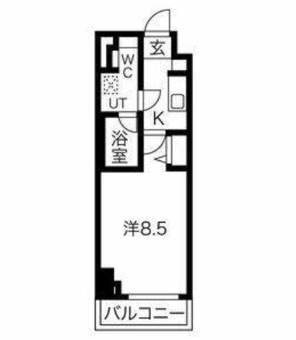 エルフォルテ赤羽西の物件間取画像