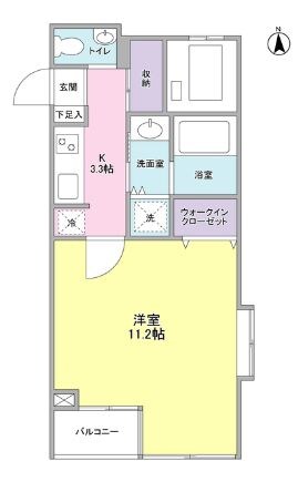 青山一丁目駅 徒歩7分 2階の物件間取画像