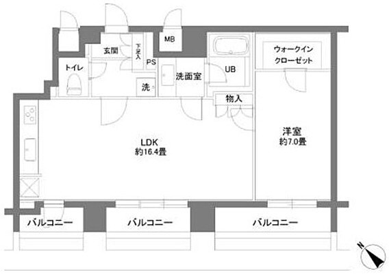 神保町駅 徒歩5分 6階の物件間取画像