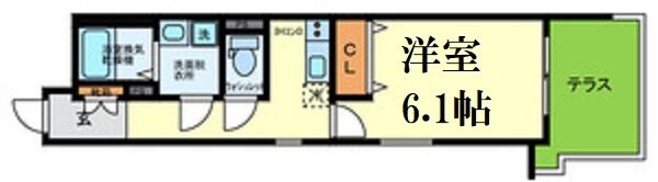 ルナ甲子園の物件間取画像