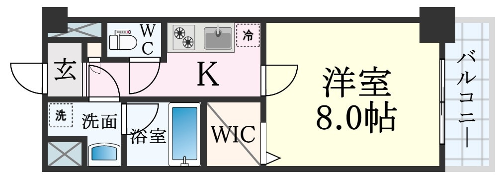 ブライジングの物件間取画像