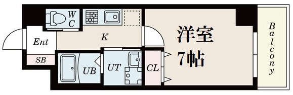 リブネスコート西宮鳴尾の物件間取画像