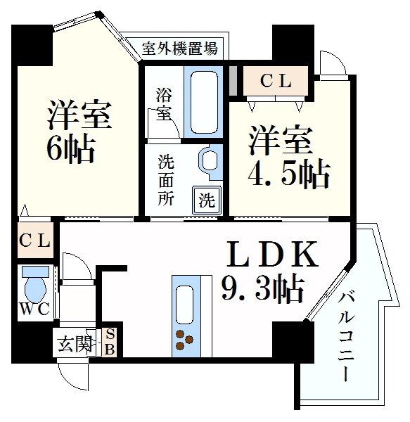 兵庫駅 徒歩14分 3階の物件間取画像