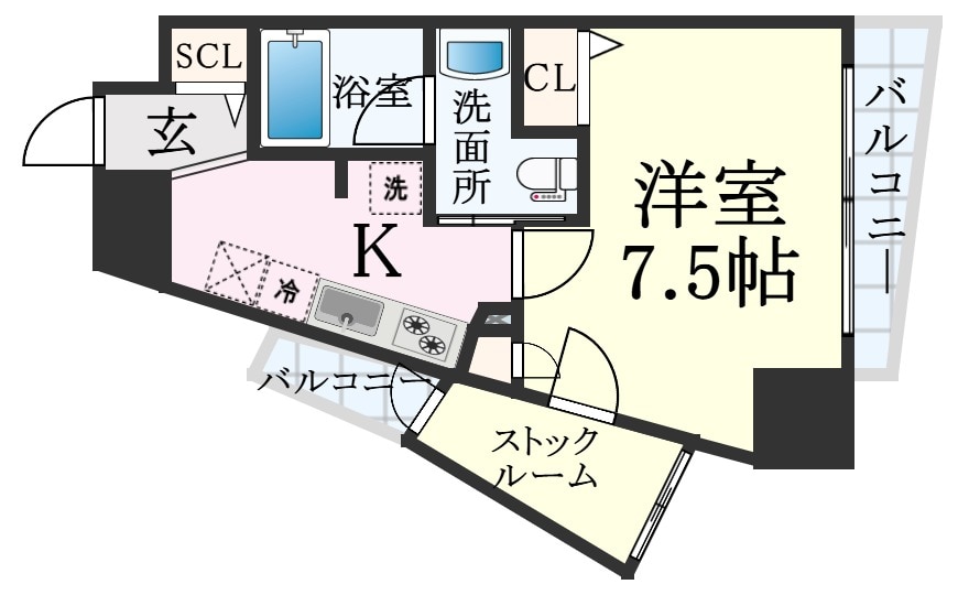 グルーブ神戸ハーバーアリーナの物件間取画像