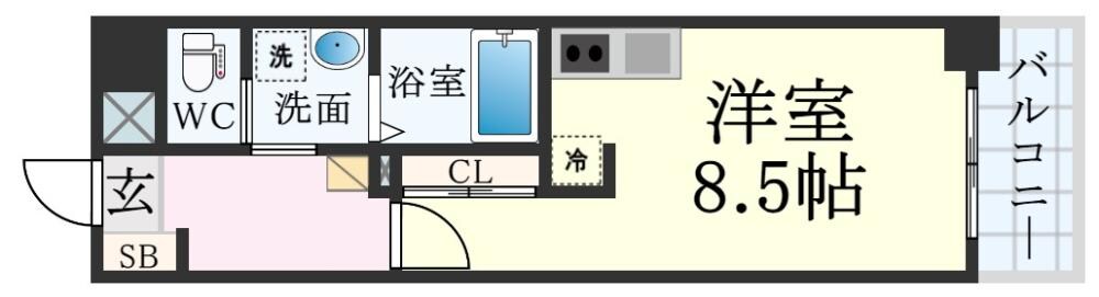 willDo浜崎通の物件間取画像