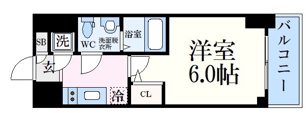 エスリード神戸ハーバークロスの物件間取画像