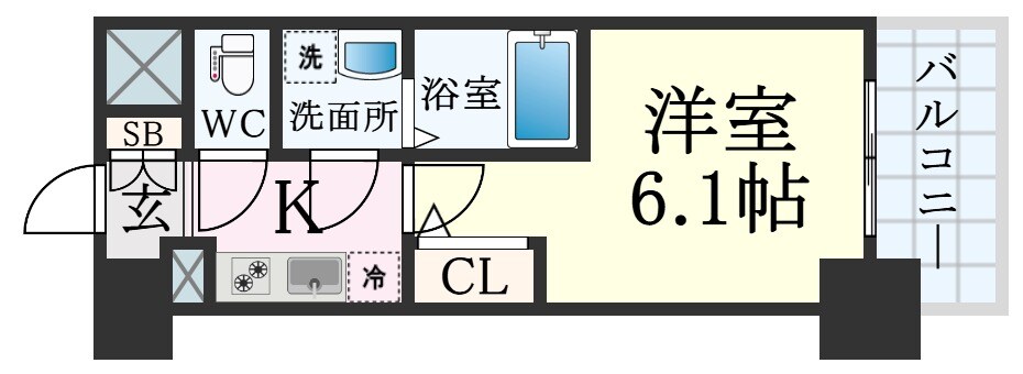 物件間取画像
