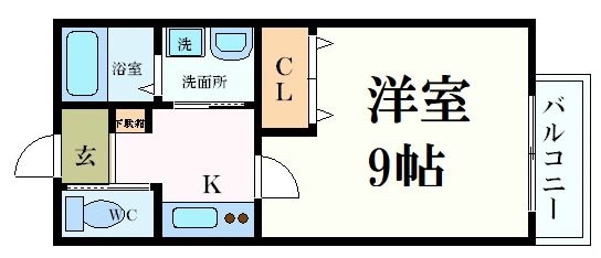 スマートコート西宮の物件間取画像