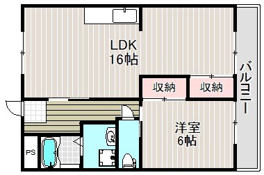 リッチウォーク大倉山の物件間取画像