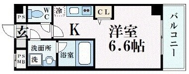 エール武庫之荘の物件間取画像