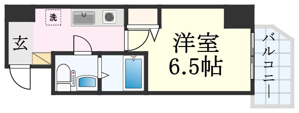 グリーンネス神戸駅前の物件間取画像