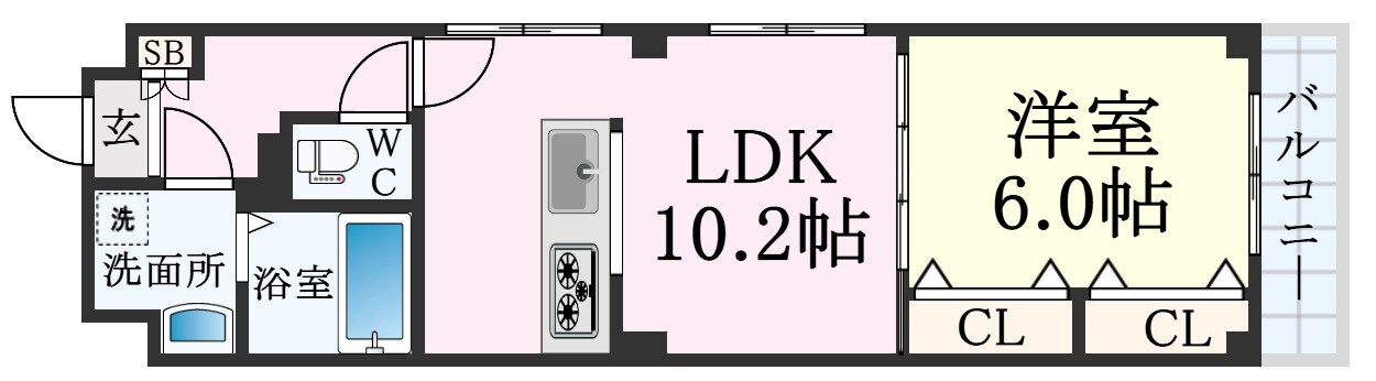 SDグランツ三川口の物件間取画像