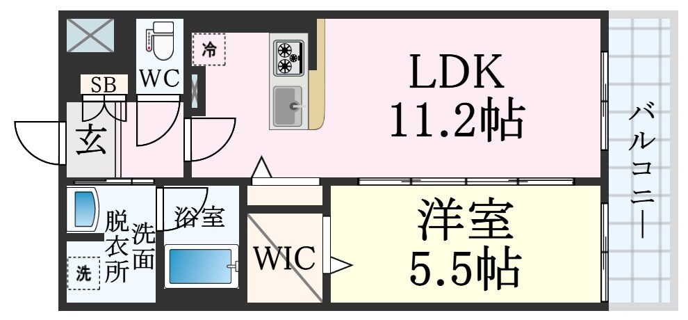 SectorPort(セクターポート)の物件間取画像