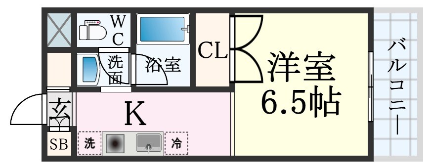 アーバンライフ藤田の物件間取画像