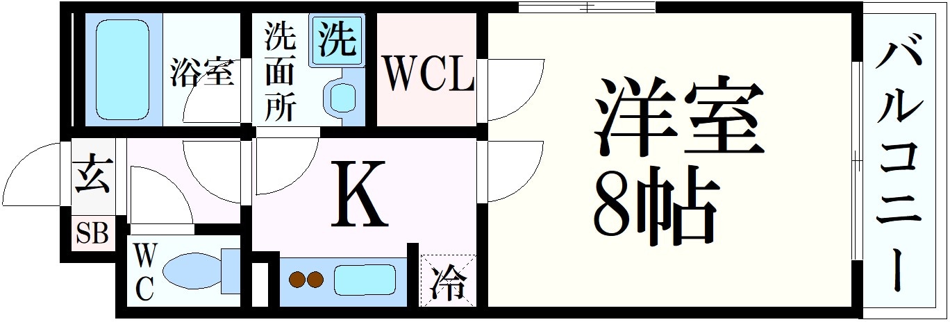 アレンズコートの物件間取画像