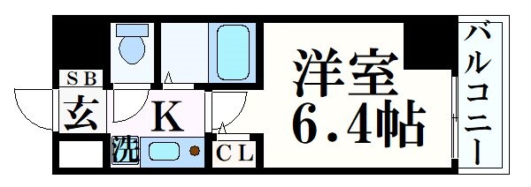 ワコーレ新神戸ステージの物件間取画像