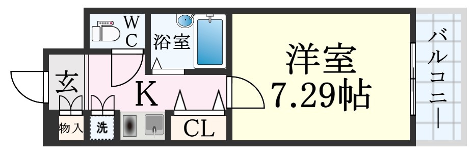 ランドマークシティ神戸西元町の物件間取画像