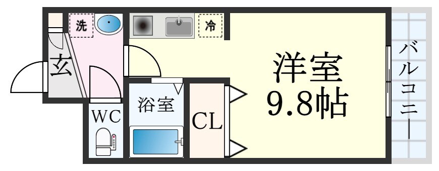 DOMみなと元町の物件間取画像