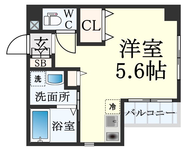 エルハイムの物件間取画像