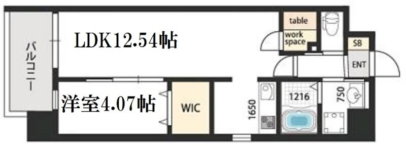 Gラポート西宮の物件間取画像