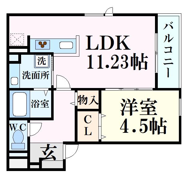 チェリーメゾン夙川の物件間取画像