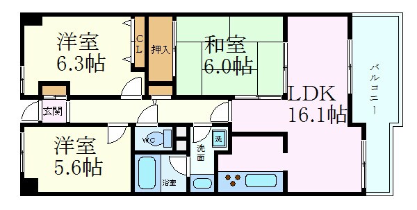 フロンティアホームズ芦屋の物件間取画像