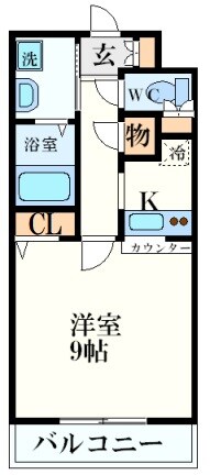 エトールⅩの物件間取画像