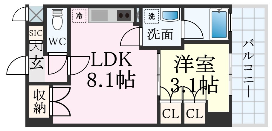 アバンダントハウスの物件間取画像