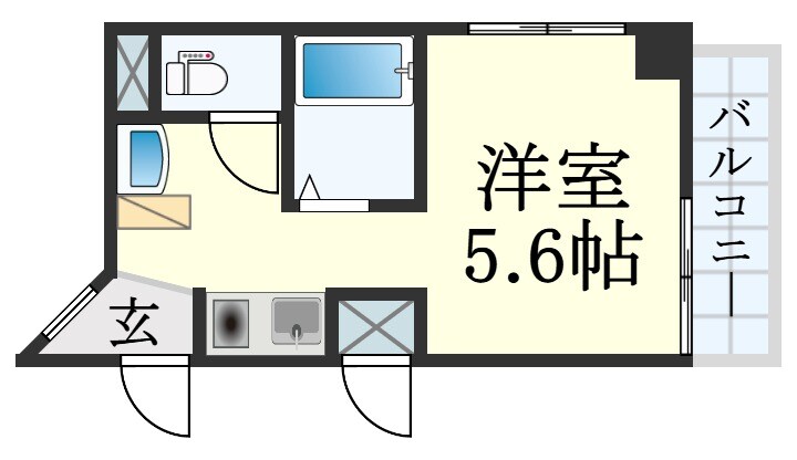 ノベラ御幸通の物件間取画像