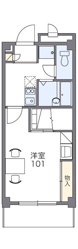 物件間取画像