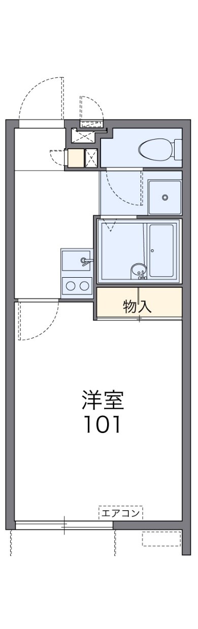 石田Ⅱの物件間取画像