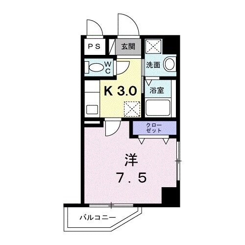 ゆちばな　３の物件間取画像